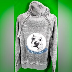 Gray Hoodie- Size S - J. America Quality Vintage Apparel